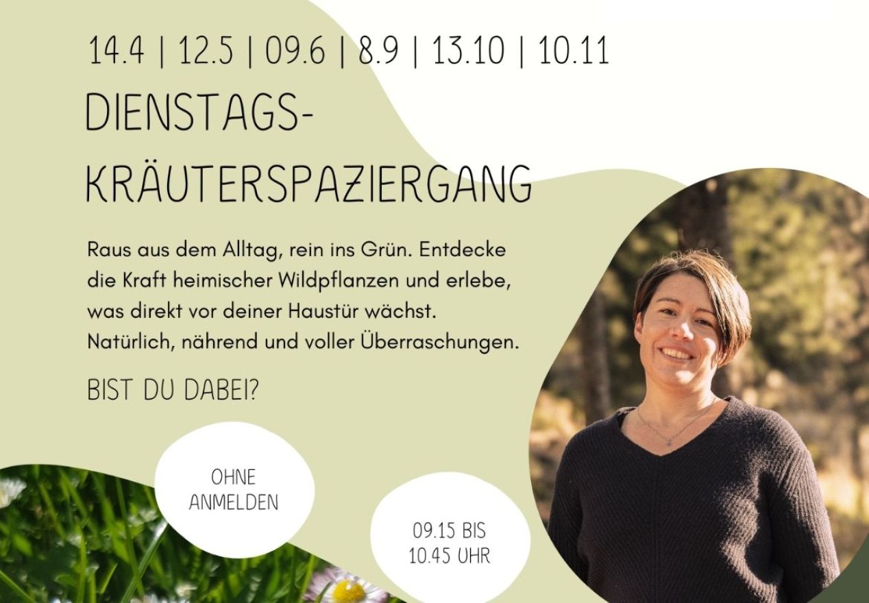 Dienstags-Kräuterspaziergang