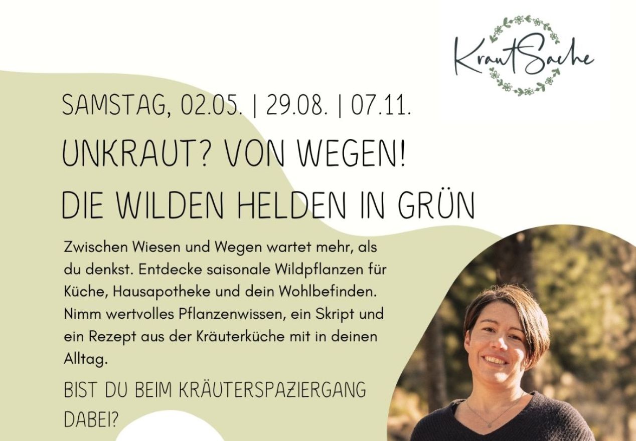 Unkraut? Von wegen! - Die wilden Helden in Grün